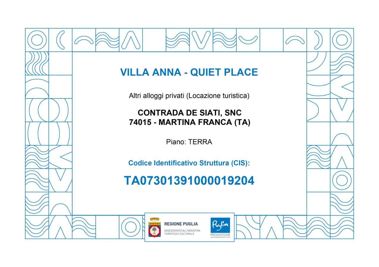 Silent place Martina Franca Extérieur photo